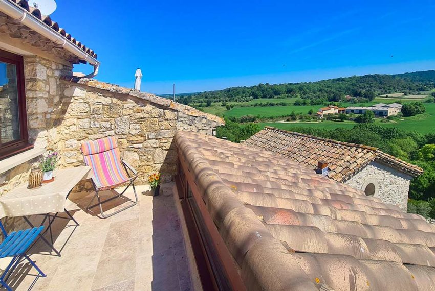 Maison de village avec vues