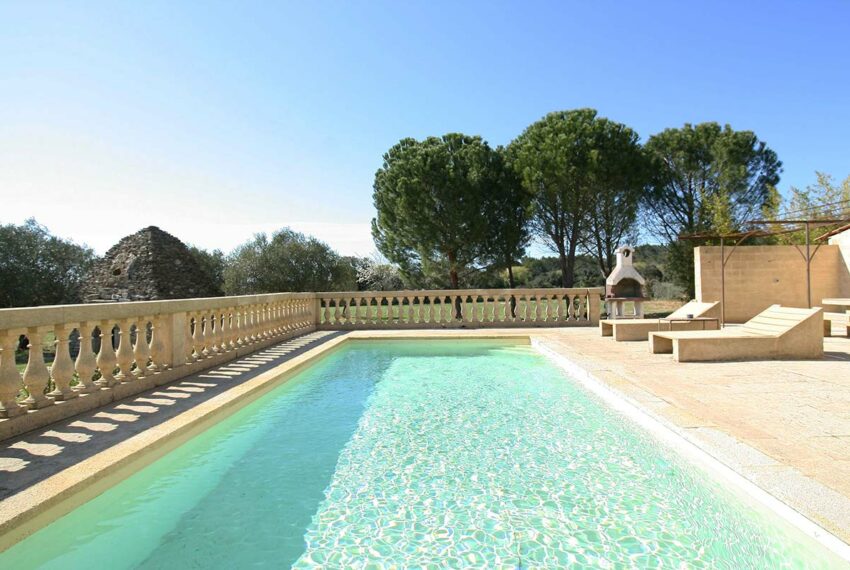 maison pierre piscine