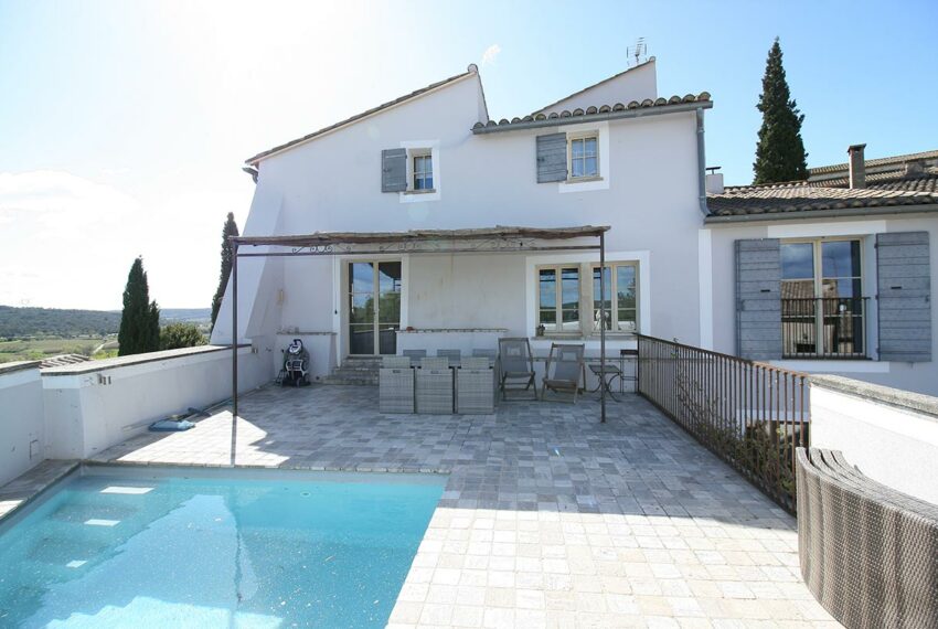 maison vue uzes