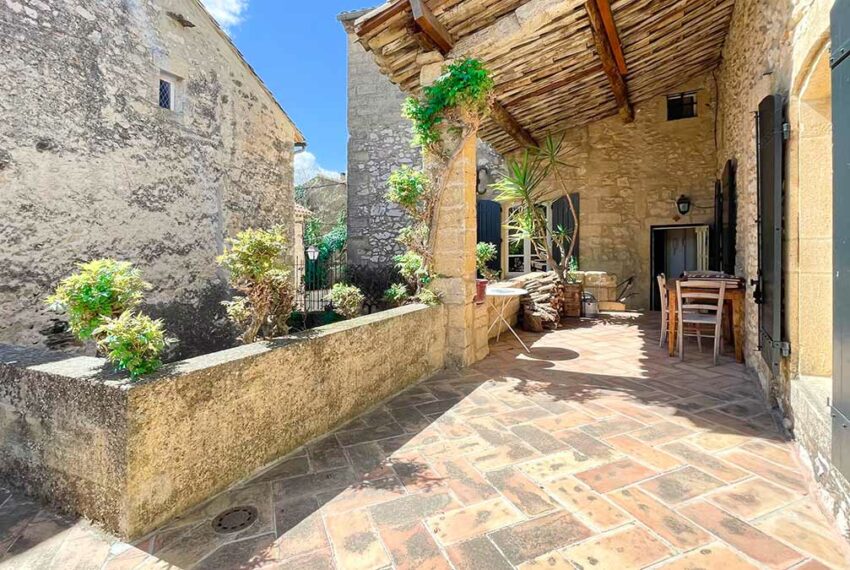 vente maison village avec jardin