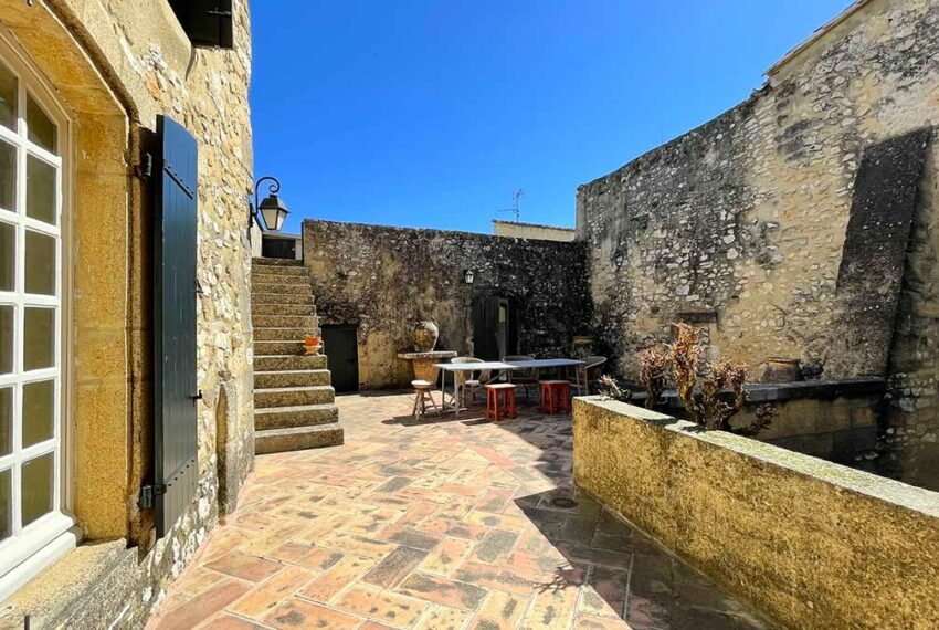 vente maison village avec jardin