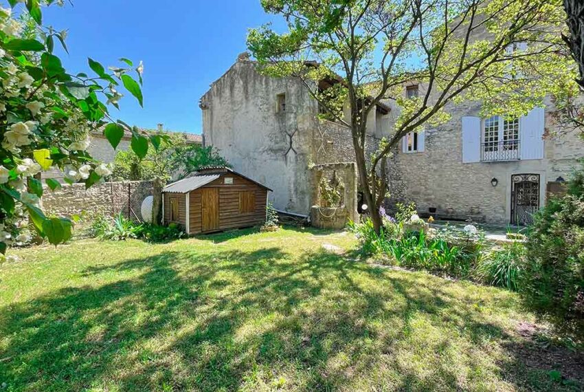 vente maison village avec jardin