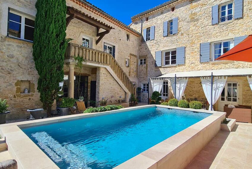 vente maison maitre uzes