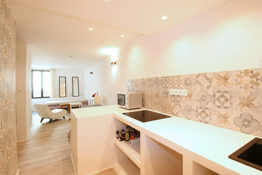 Uzès centre, studio de style contemporain